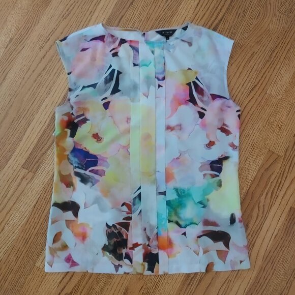 Ted Baker S Colorful Tank Top - Picture 1 of 5